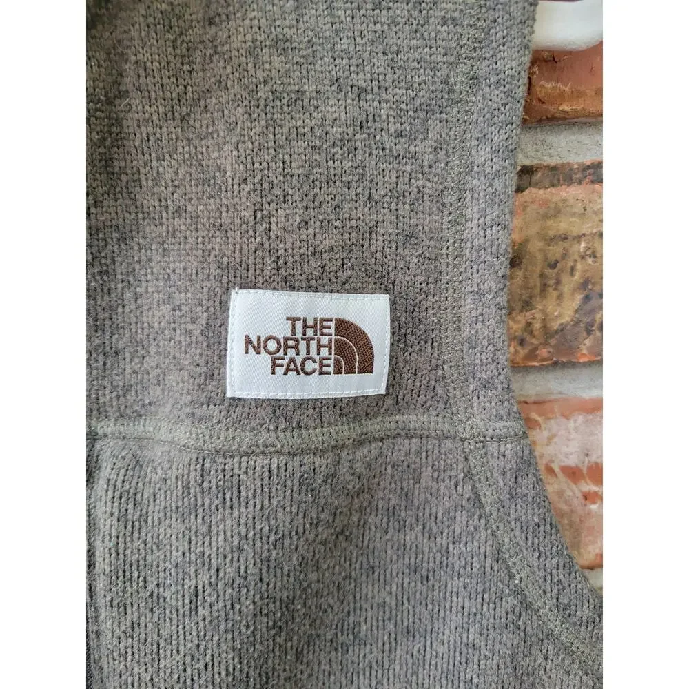 The North Face Mens Small Light Brown Vest Full Zip Gorpcore Hiking Outdoor
